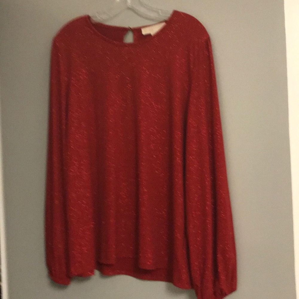 Red Michael Kors Top